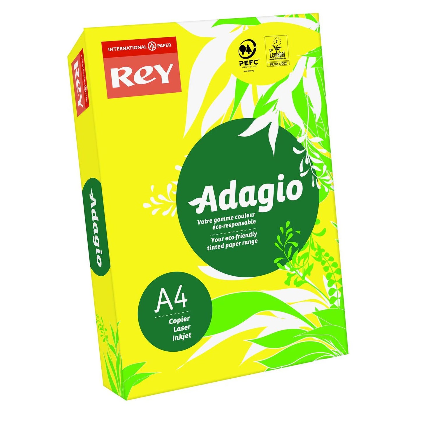Adagio | Papel Fotocópia A4 80g | Amarelo
