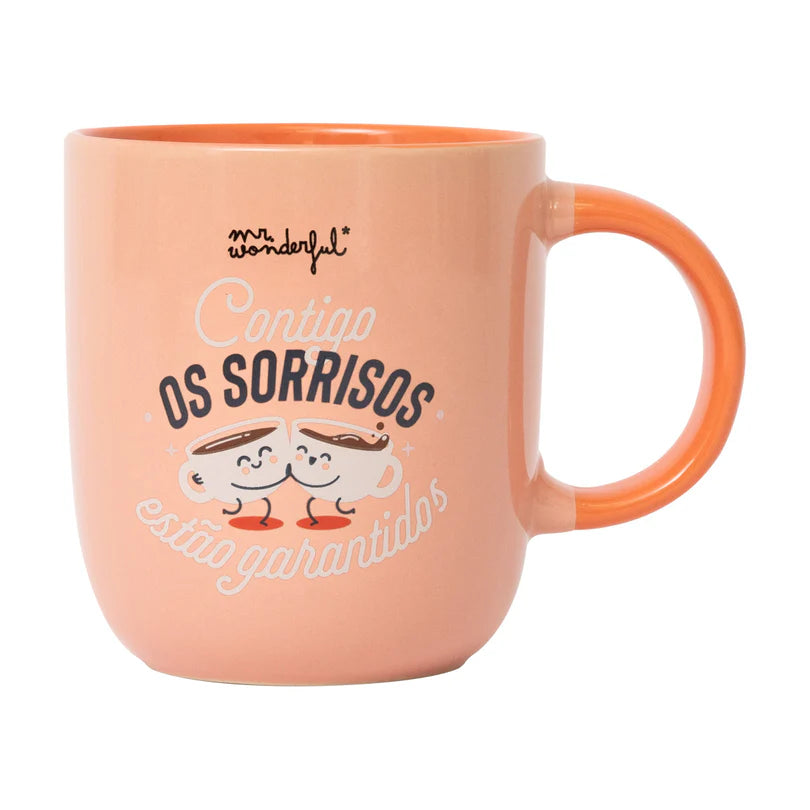 Contigo, os sorrisos são garantidos