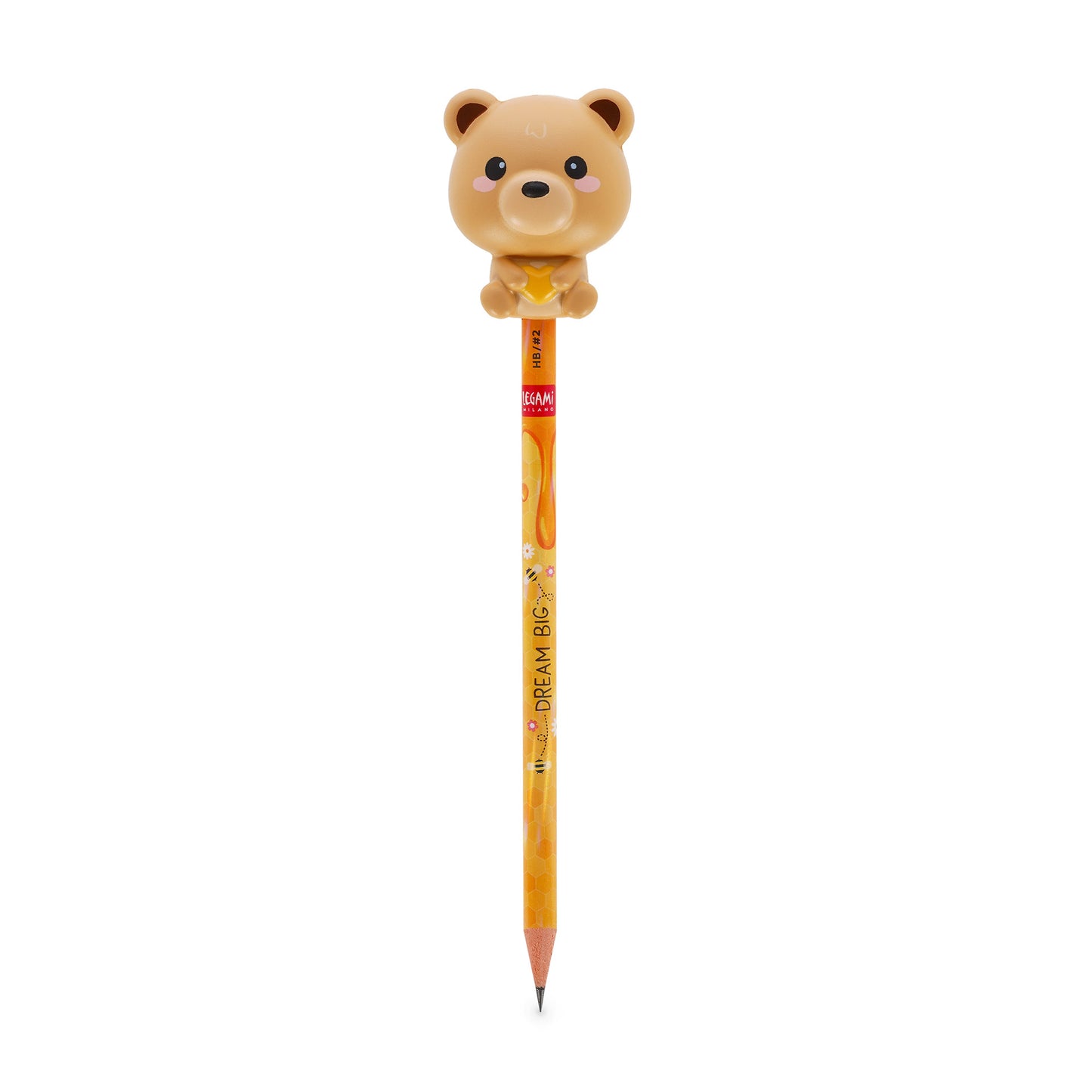TEDDY BEAR - Lápis c/ squishy