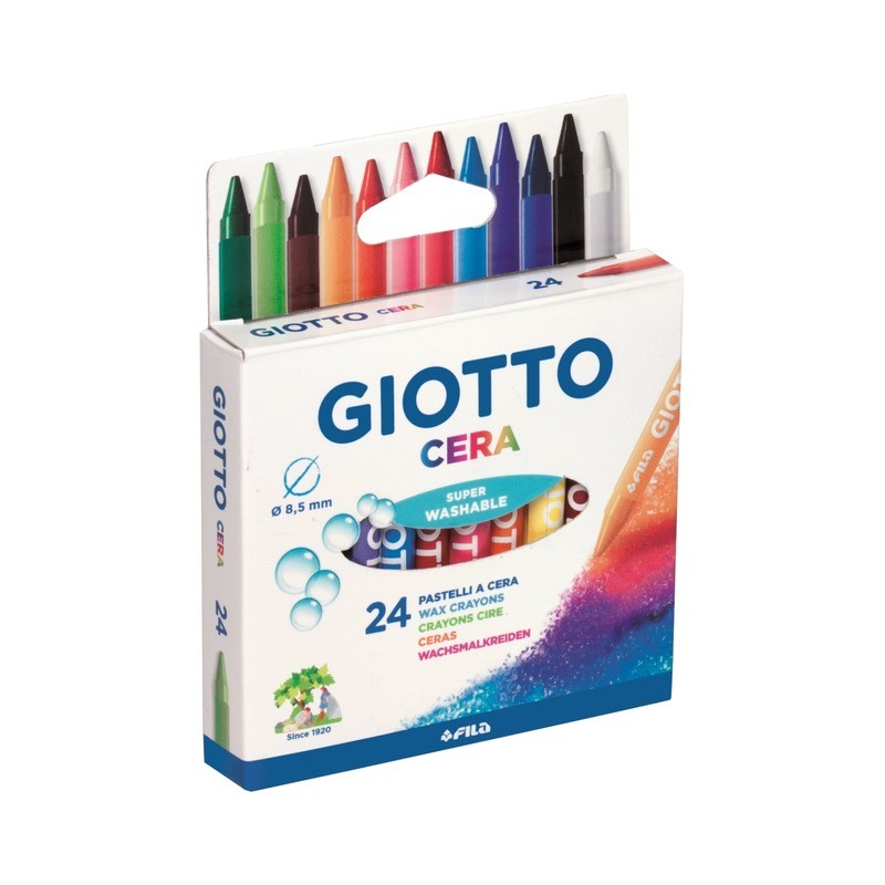 Lápis de cera 24 Giotto