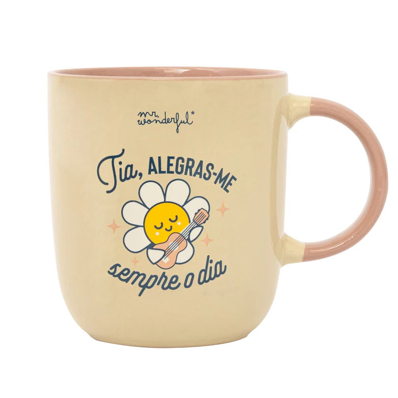Tia, alegras-me sempre o dia