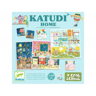 Katudi Home - Jogo de vocabulário e observação
