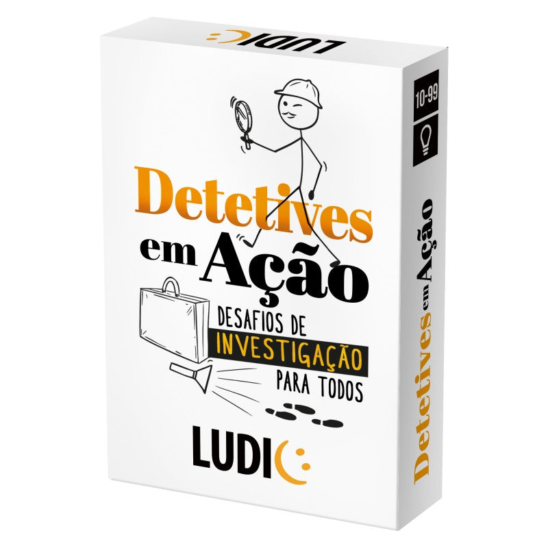 Lúdico | Detectives en acción | juego de cartas