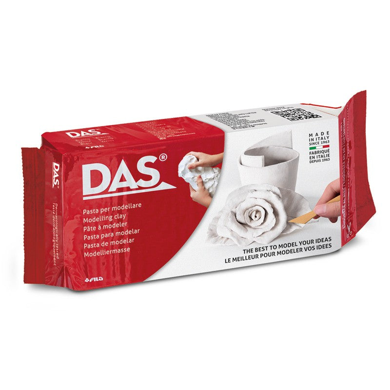 DAS | Pasta de modelar blanca | 500g