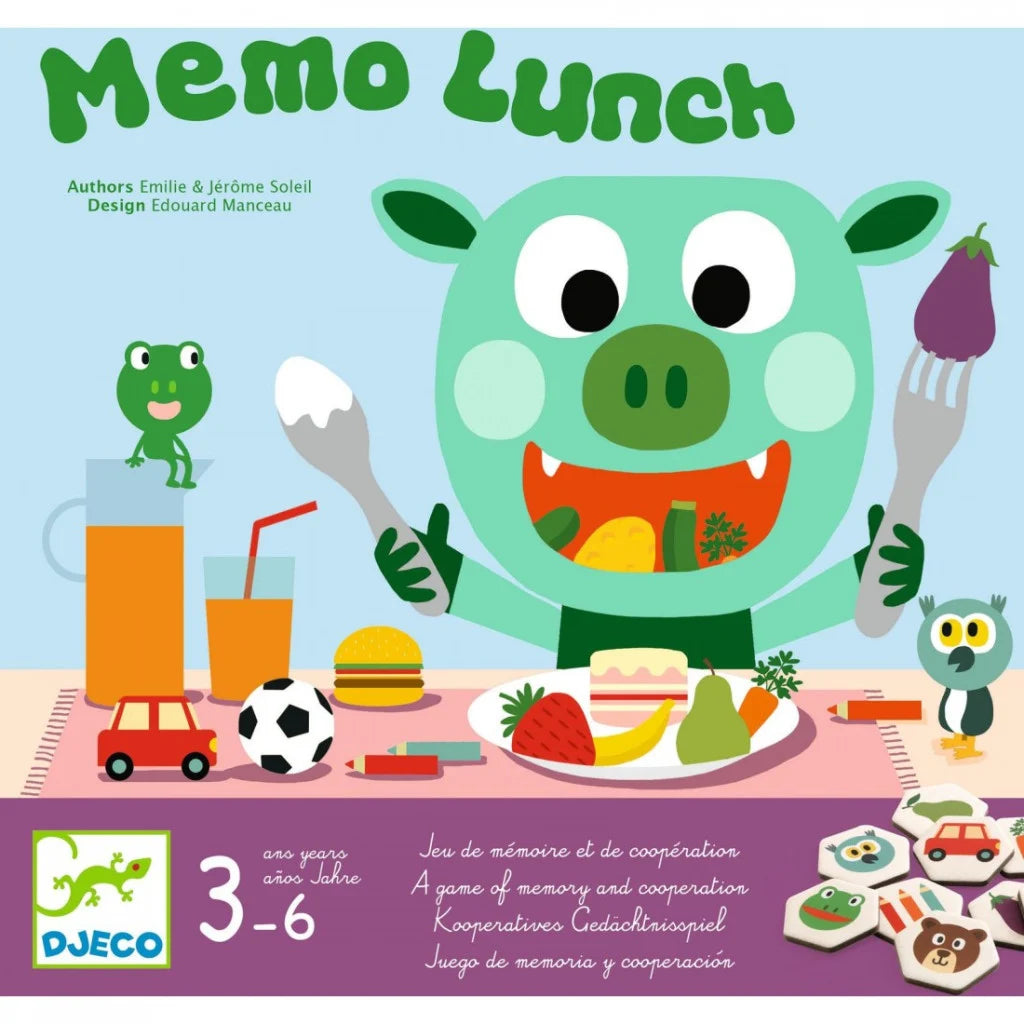 Djeco | Memo Lunch -| Jogo da memória