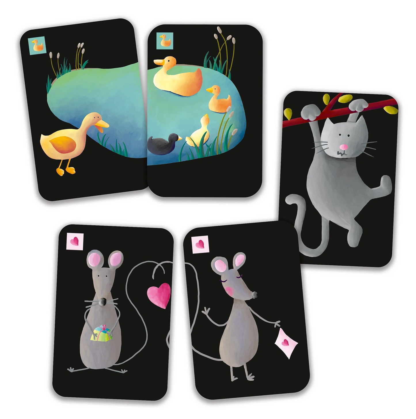 Djeco | Mistigri | Juego de Cartas para Hacer Parejas
