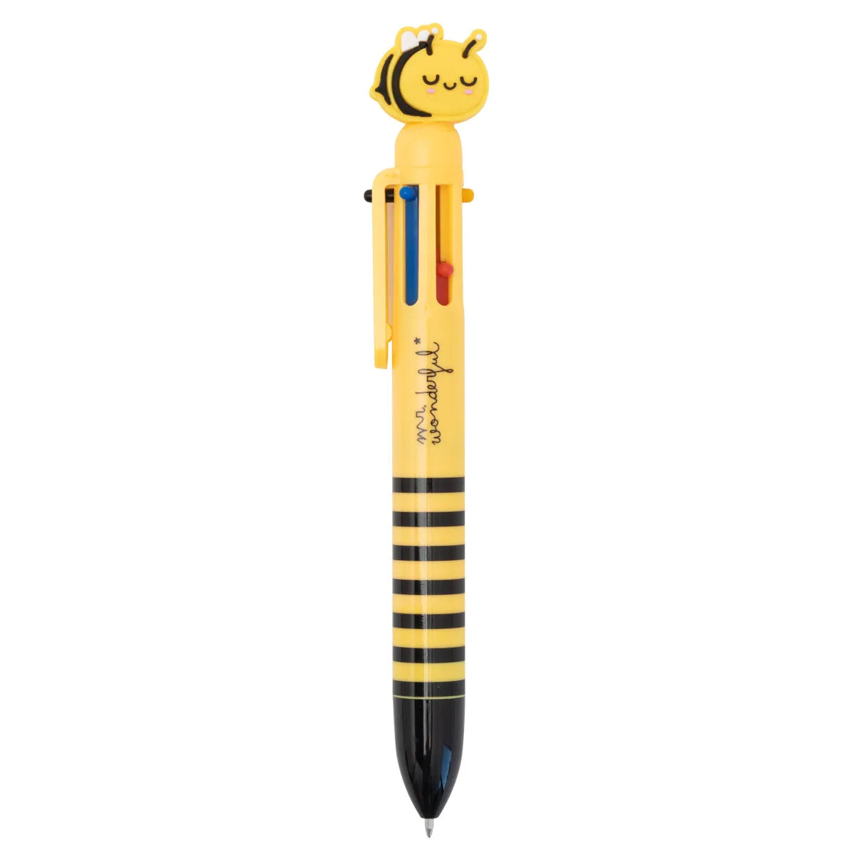 Señor maravilloso | Bolígrafo multicolor para señalar tus mejores planes | Abeja