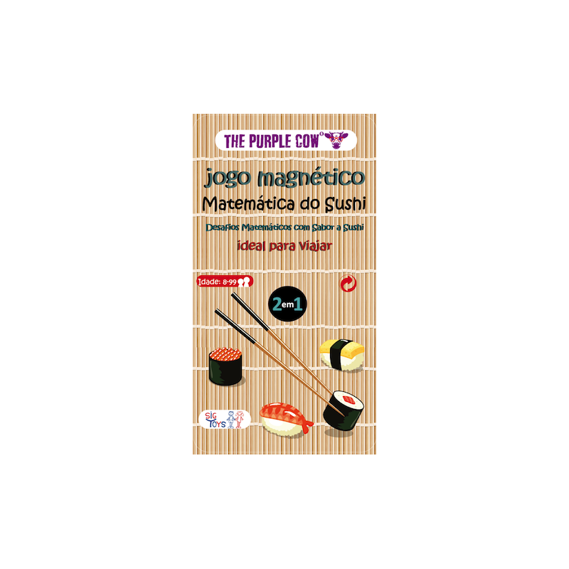 Jogo magnético - Matemática do sushi
