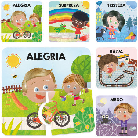 Primeiro puzzles Emoções