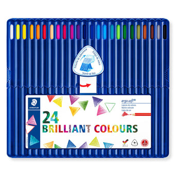 Lápis cor Ergosoft- Staedtler - cx.24