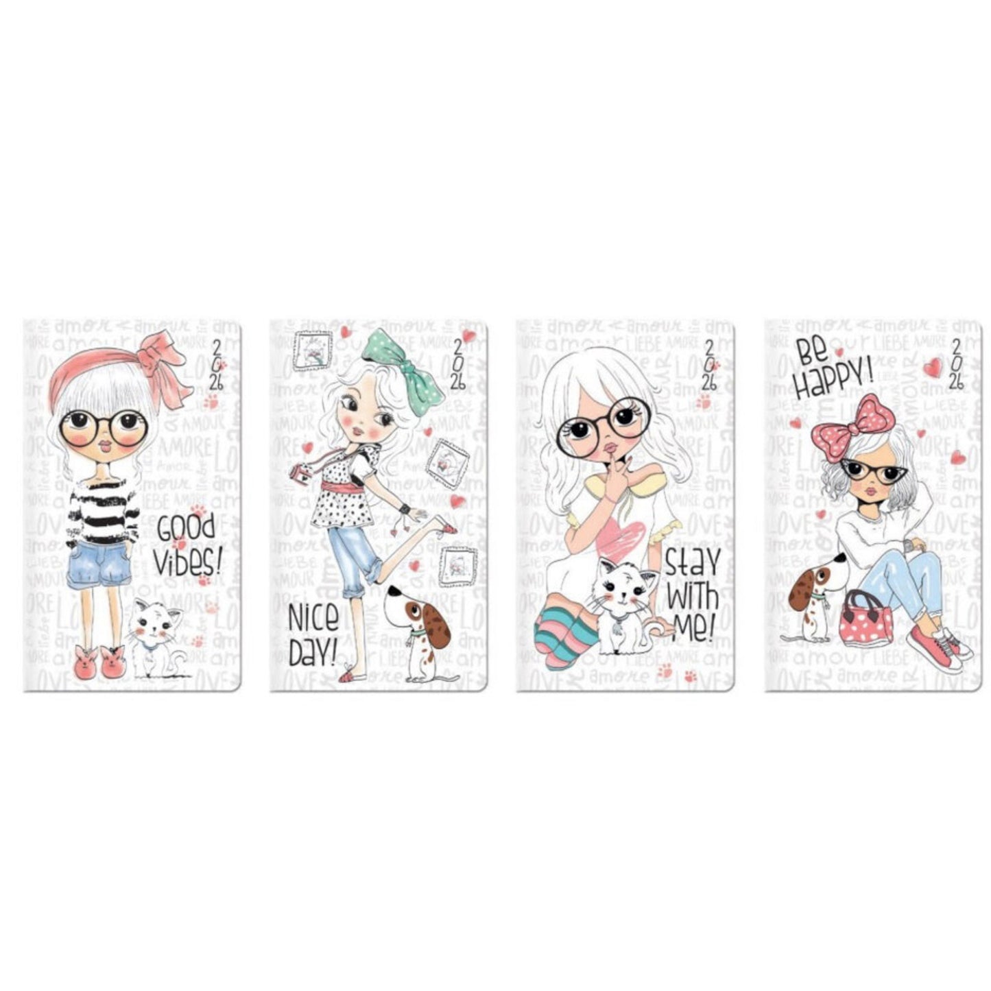 Agenda bolso - CATS&DOGS - 80x150