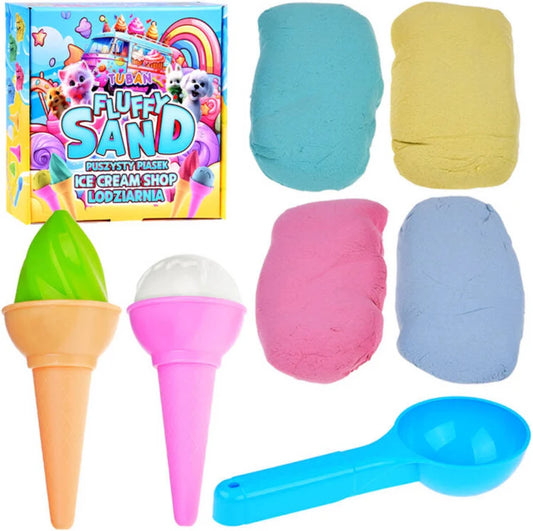 Set Fluffy sand