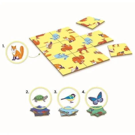 Impossiblo animo - 4 puzzle dominó