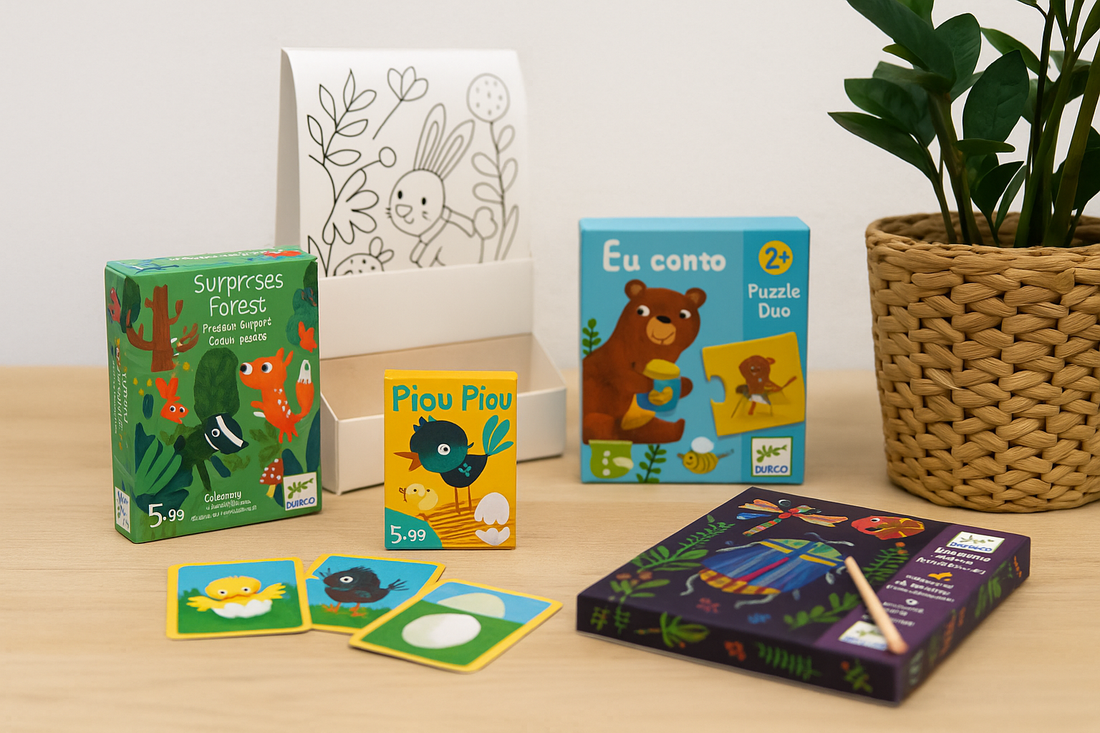 Djeco na Papelaria Galeria: Brinquedos Criativos e Educativos para Crianças