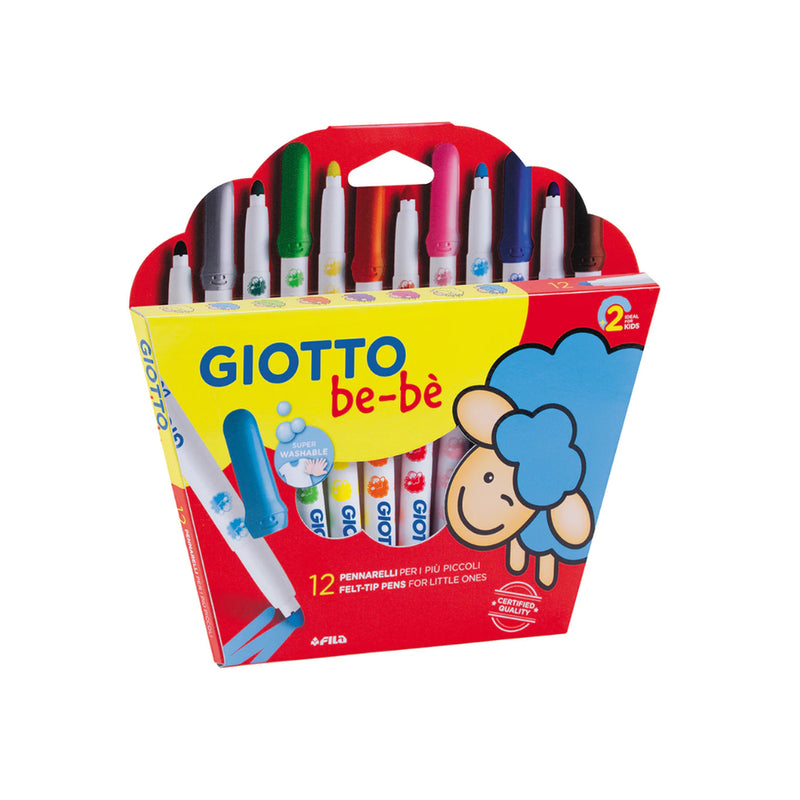 Giotto | Marcadores Be-Bè 5 mm | 12 un