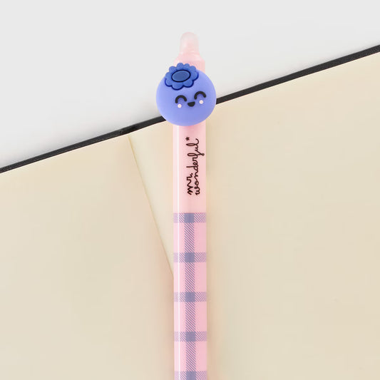 Mr. Wonderful | Caneta apagável Blueberry