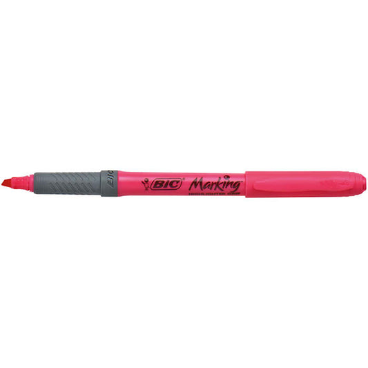 BIC | Marcador Fluorescente Highlighter Grip | Rosa