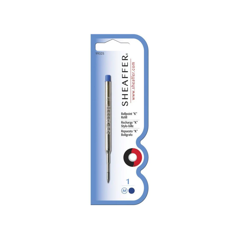 Sheafer | Recambio de bolígrafo | Trazo medio | Azul | 99325