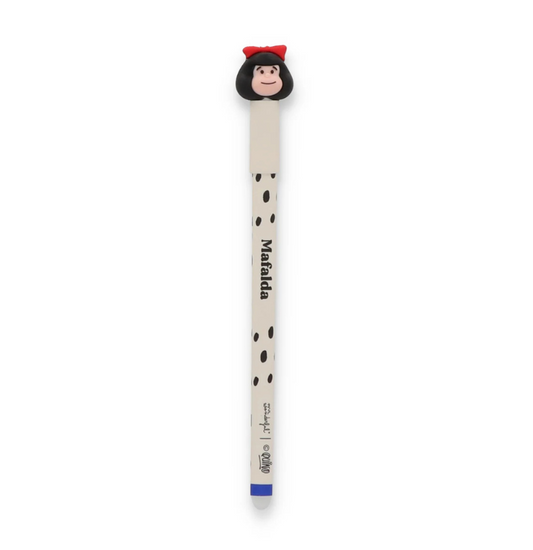 Mr. Wonderful | Caneta apagável Mafalda | Branco