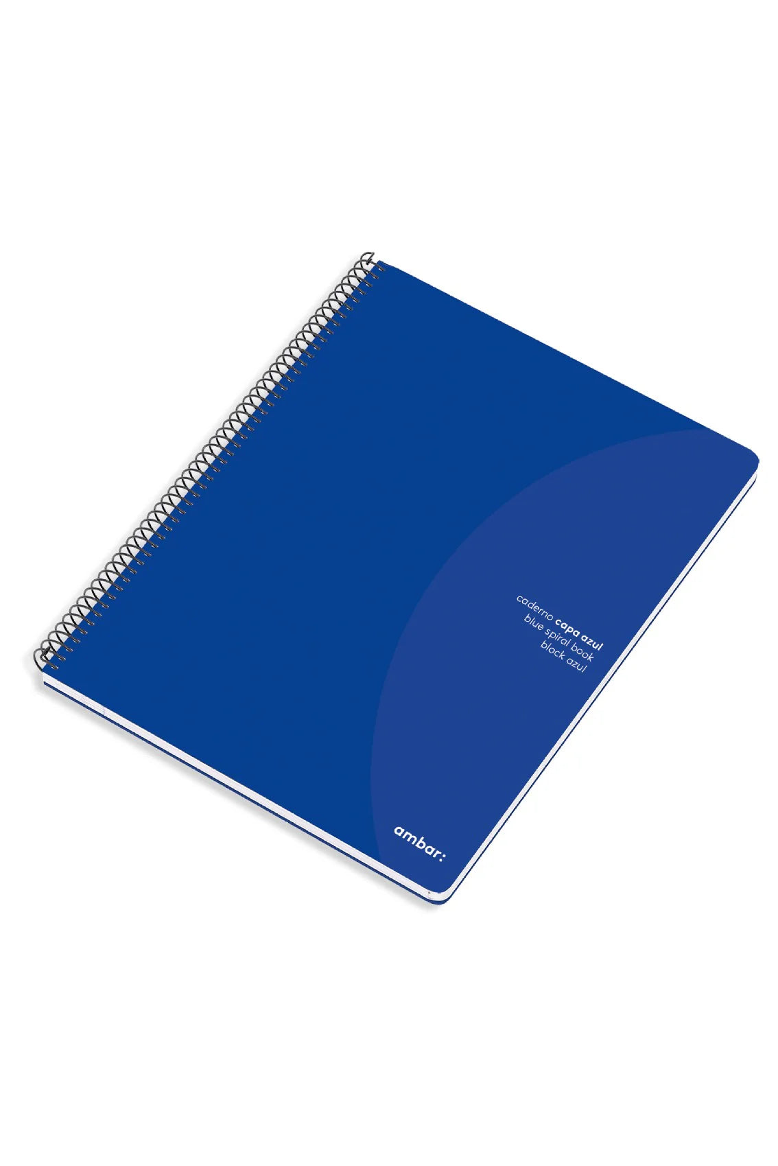 Ámbar | Cuaderno espiral rayado | A4