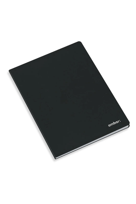 Ámbar | Cuaderno rayado y grapado | A4