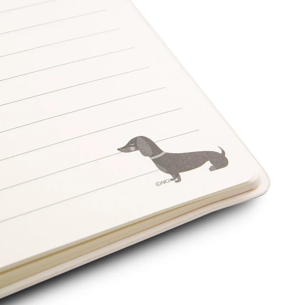 nici | Bloc rayado A5 | perro de afloramiento