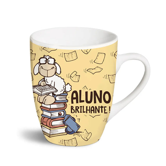 Nici | Caneca “Aluno Brilhante!”