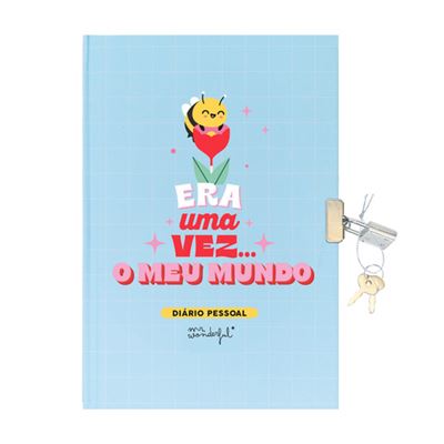 Mr. Wonderful | Diário Pessoal com Cadeado | Era Uma Vez... O Meu Mundo