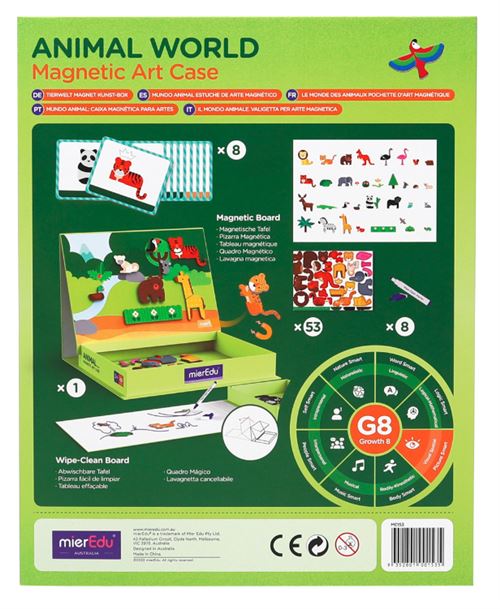 Sigtoys | Caja Magnética Animales del Mundo