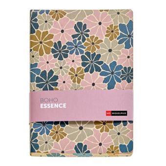 BOHO ESSENCE - Caderno A5 - páginas ponteadas
