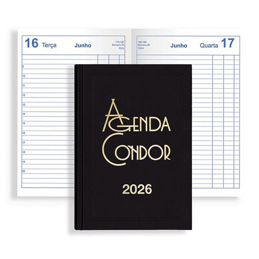 Firmo | Agenda Diária Escritório Condor 14x21cm | 2026