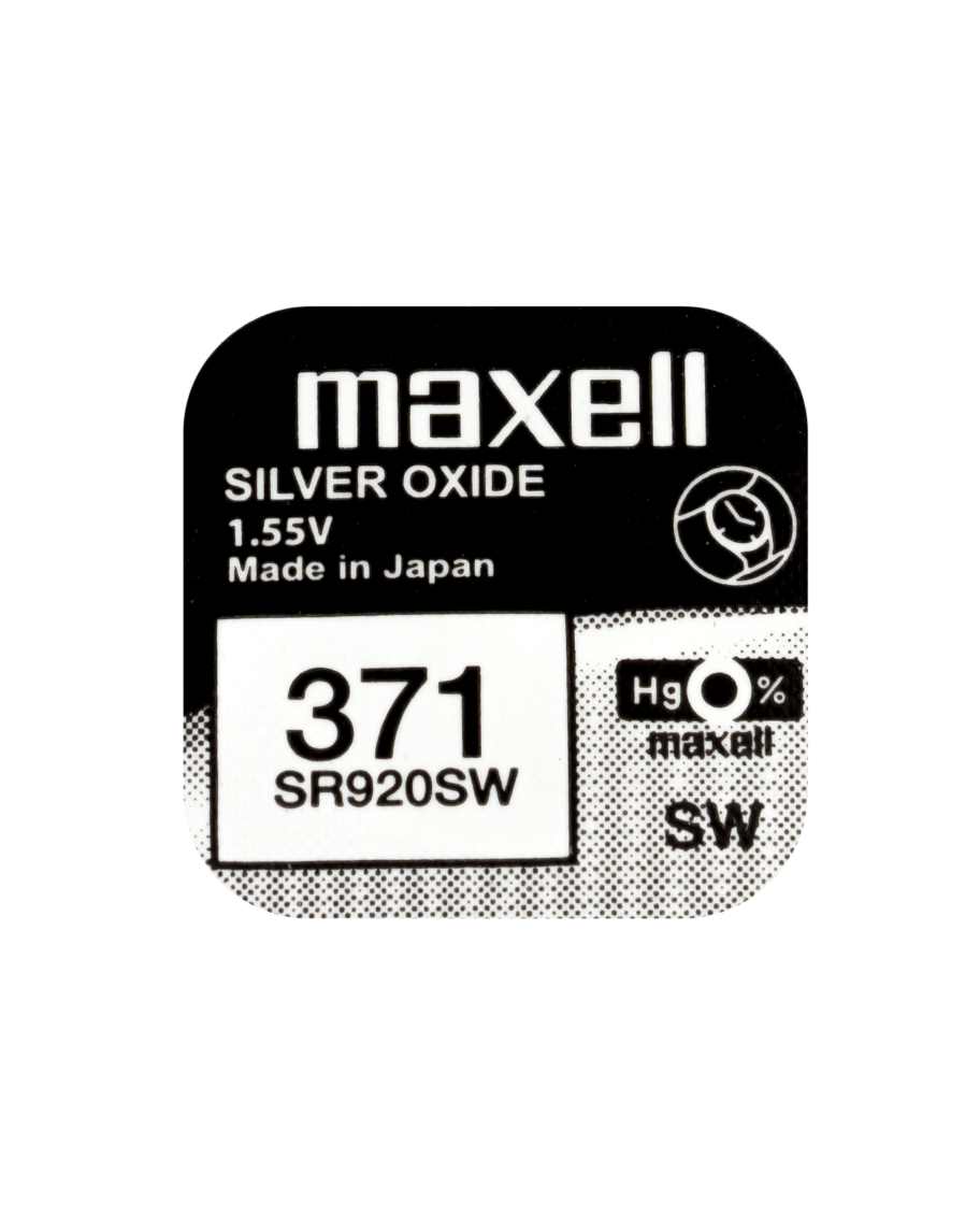 Maxell | Pilha para Relógio SR920SW (371)