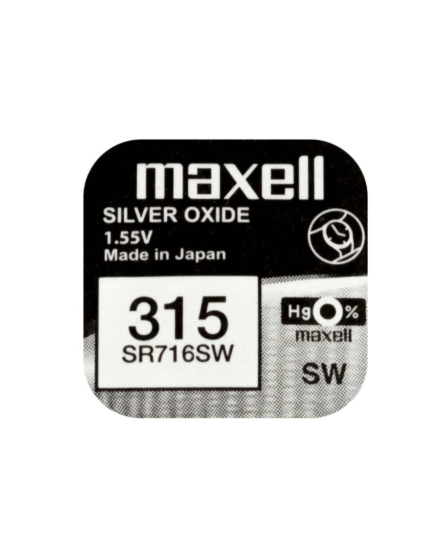 Maxell | Batería para Reloj SR716SW (315)