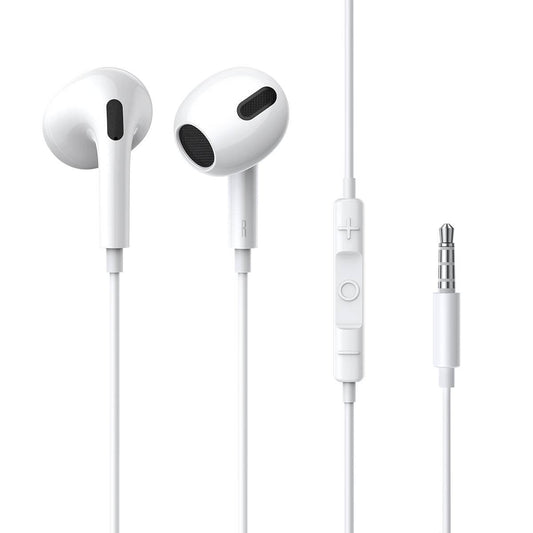 Baseus | Auriculares Encok H17 Jack 3.5mm Brancos