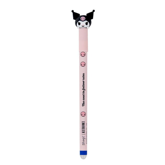 Caneta apagável-"Bo-Bo Kuromi rosa"