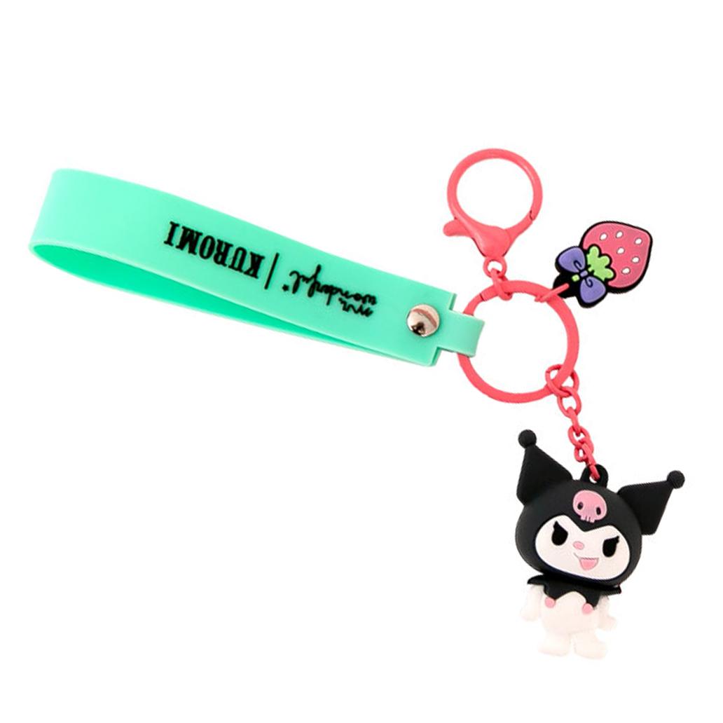 Kuromi - Porta-chaves com pendente