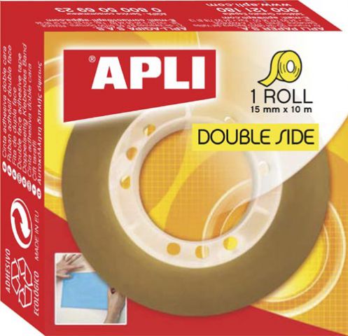 APLI | Fita Adesiva Dupla Face 10x15