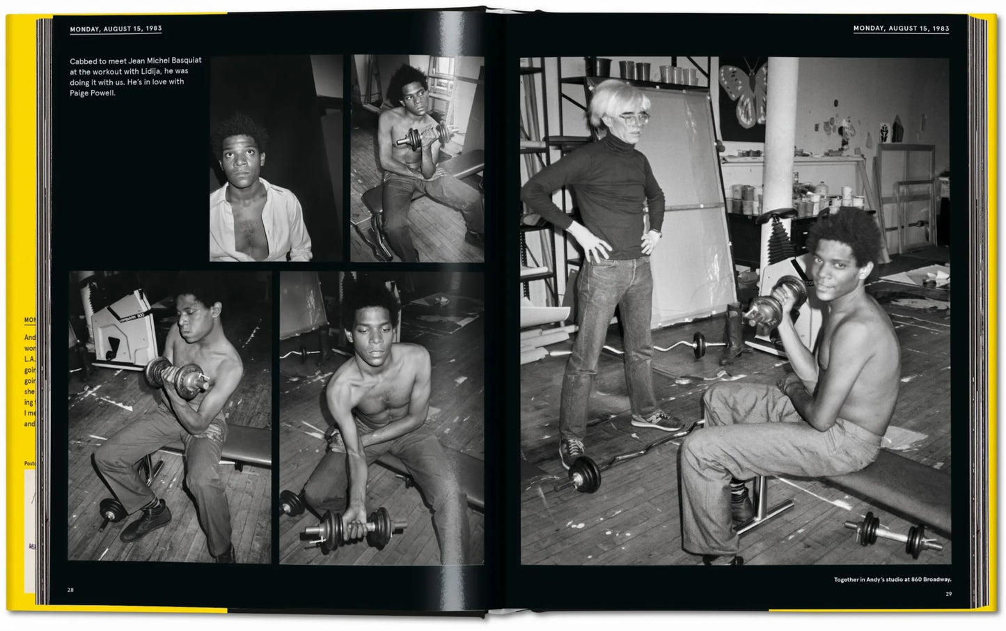 Taschen | Warhol sobre Basquiat. La relación icónica contada en palabras e imágenes de Andy Warhol