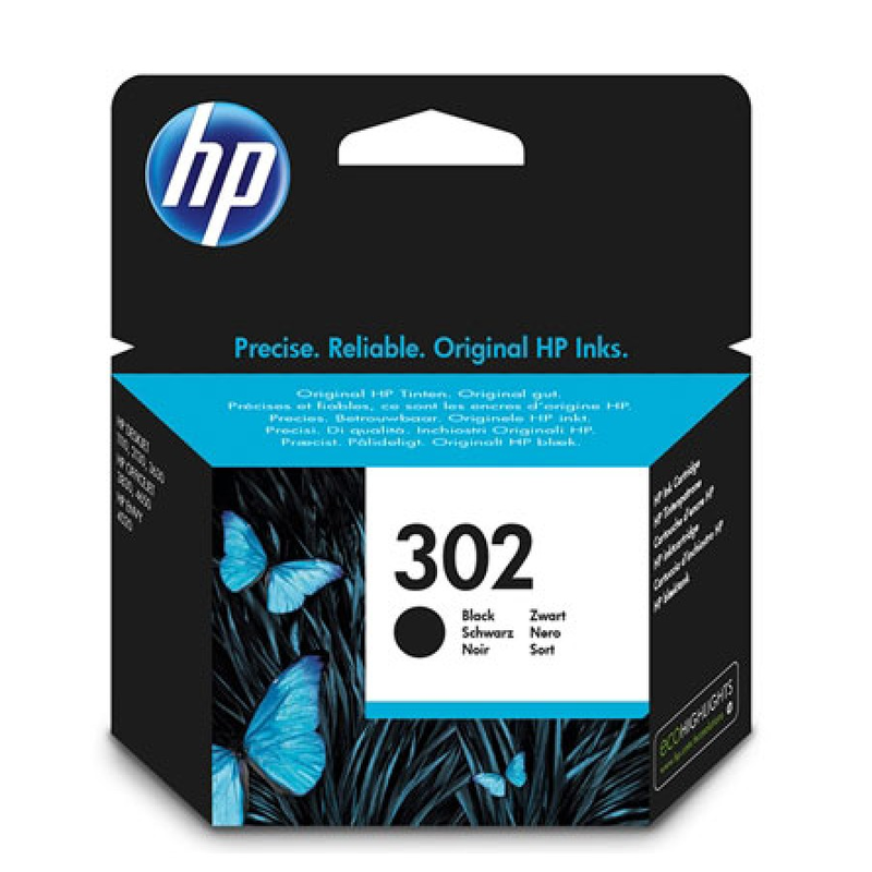 Tinteiro Original HP 302 Preto