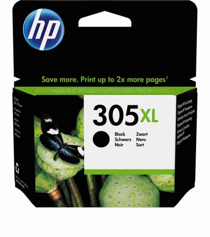 CV | Cartucho de tinta original 305 XL | Negro