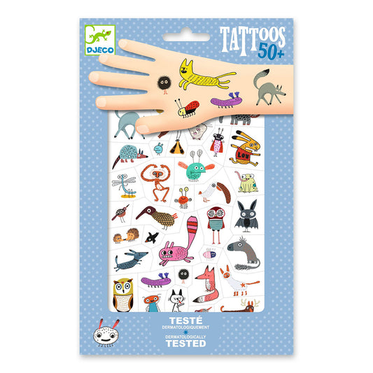 Djeco | Tatuagens Pequenas Criaturas