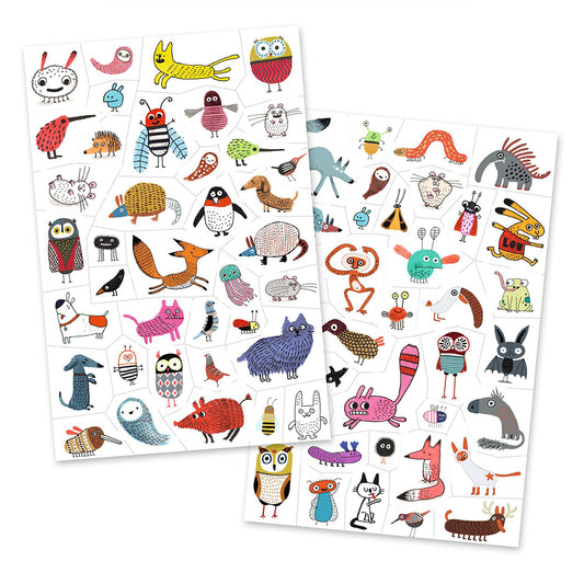 Djeco | Tatuagens Pequenas Criaturas