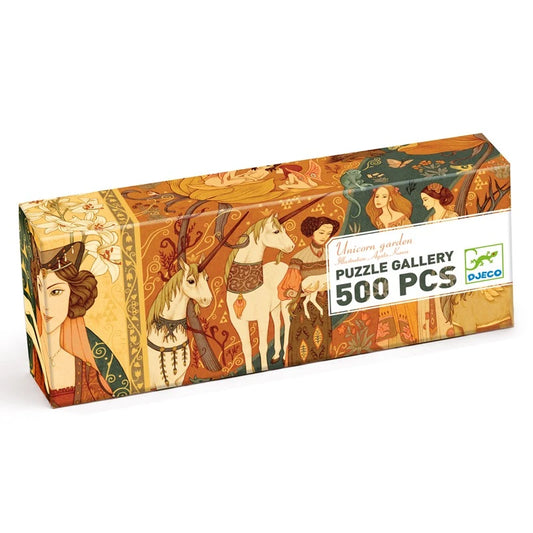 Djeco | Puzzle Gallery Jardim Unicórnio | 500 Peças