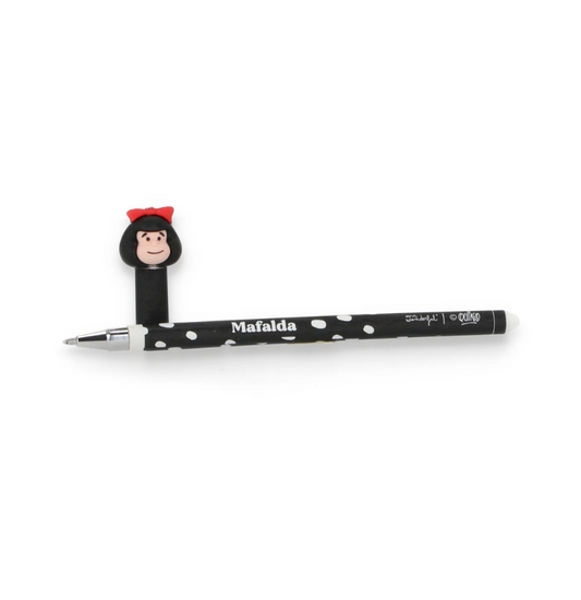 Mr. Wonderful | Caneta apagável Mafalda | Preto