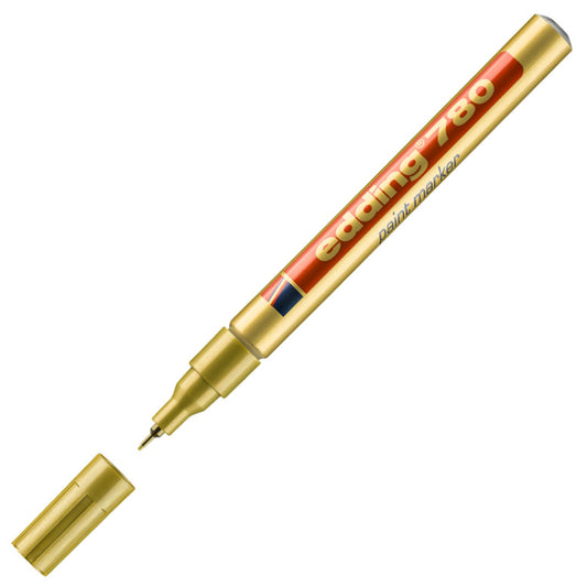 Edding | Marcador Permanente 0.8mm | Dourado