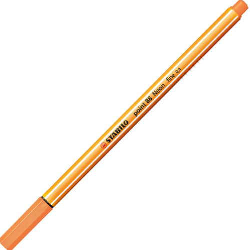 Estabilizador | Bolígrafo Point 88 0,4 mm Naranja neón
