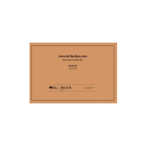 Libro de recibos de retenciones del IRS/IRC modelo 85
