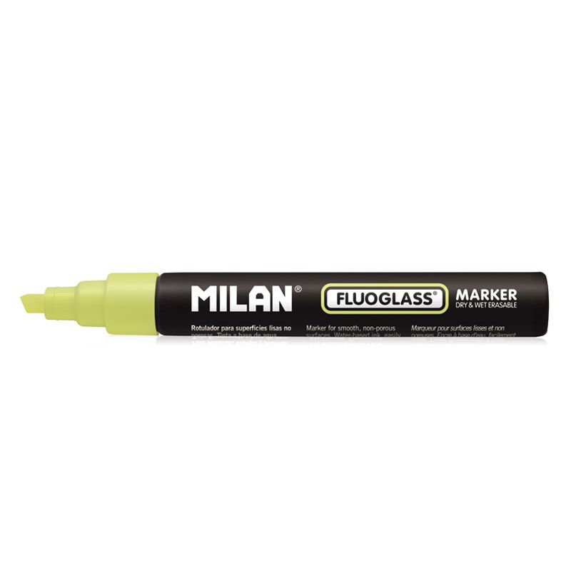Milán | Marcador de fluorovidrio | Amarillo