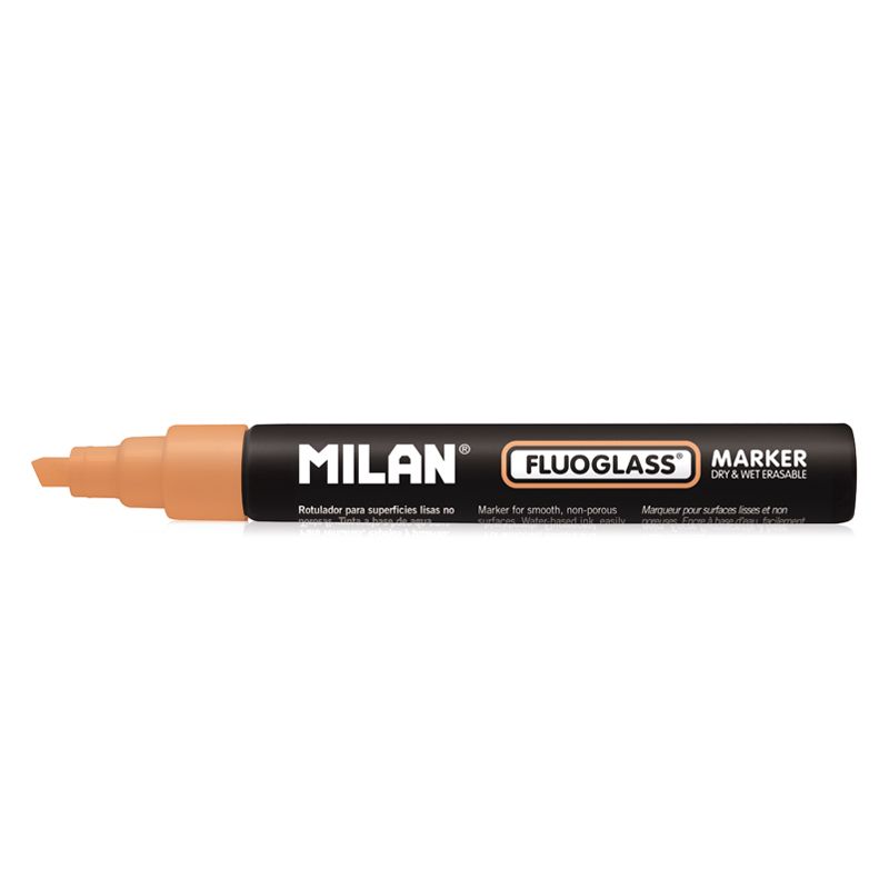 Milán | Marcador de fluorovidrio | Naranja