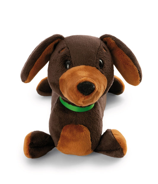 Nici | Peluche Cão Basset Deitado | 27cm